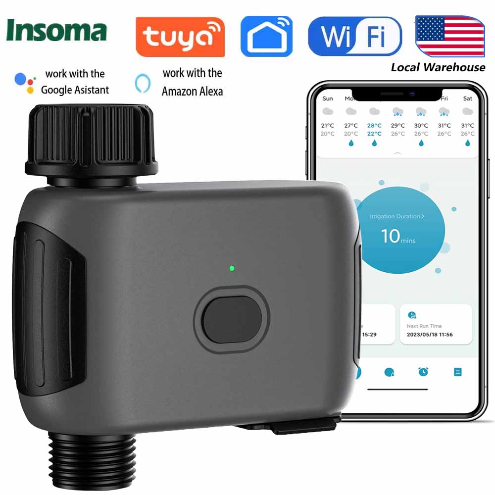 Smart Garden Products - Temporizador de irrigação automático INSOMA com