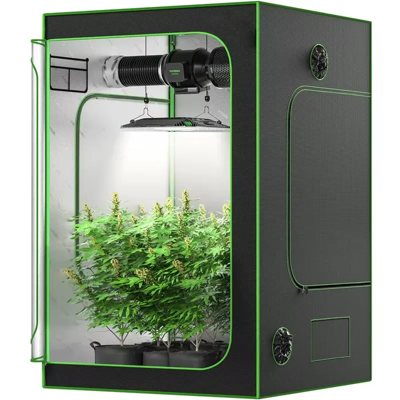 Grow Tent Complete Kit - Tenda Hidropônica ROHE 100x100x200cm com Kit