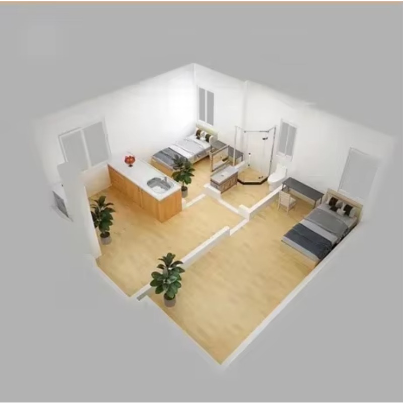 Smart Garden Rooms - Casa Modular Pré-Fabricada Ecológica Personalizada YG,