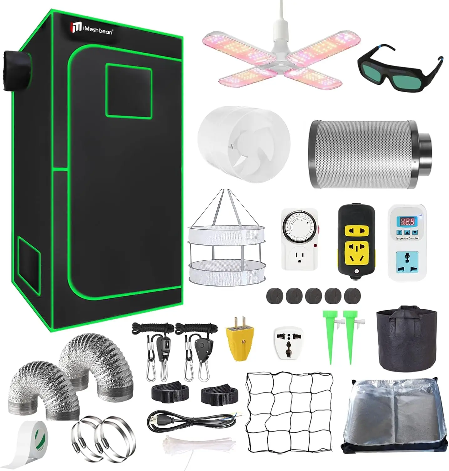 Grow Tent Complete Kit - Kit de Tenda de Cultivo 24