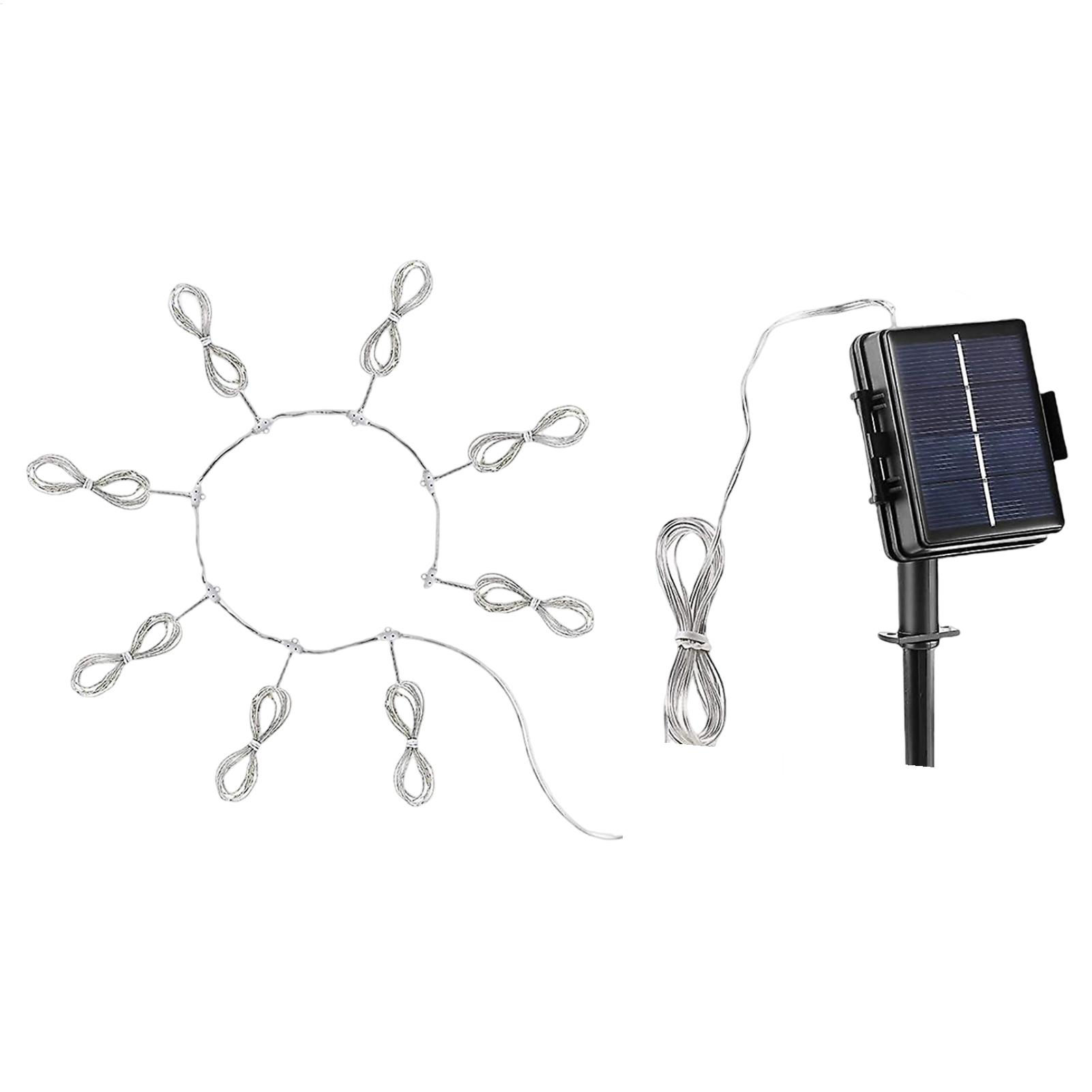 Smart Garden Umbrella - Luz solar para guarda-sol de jardim,