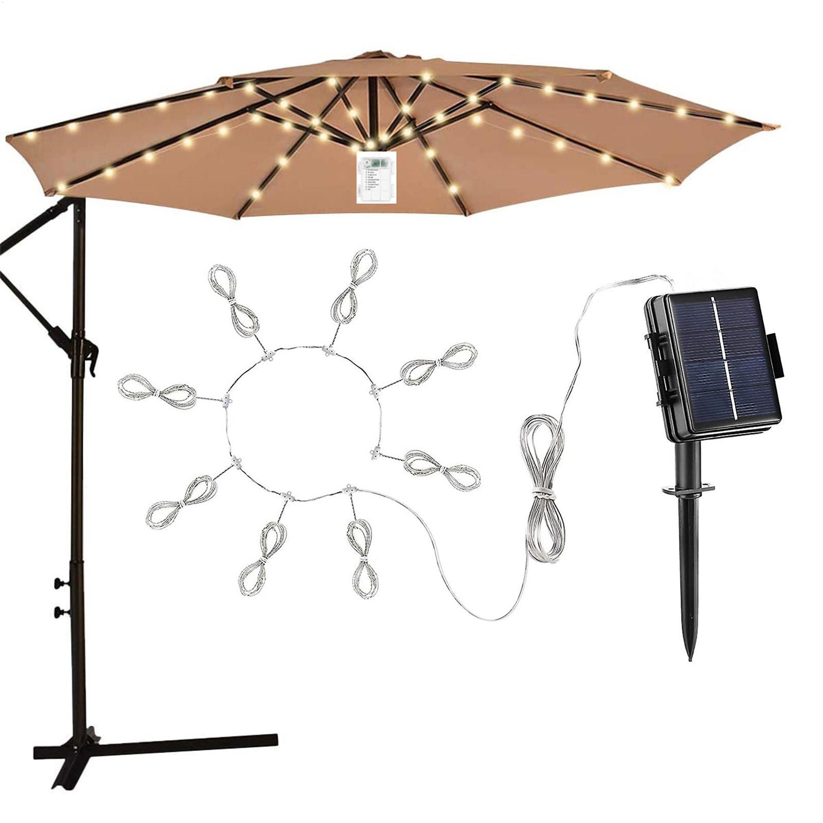 Smart Garden Umbrella - 104 luzes led para guarda-chuva, iluminação