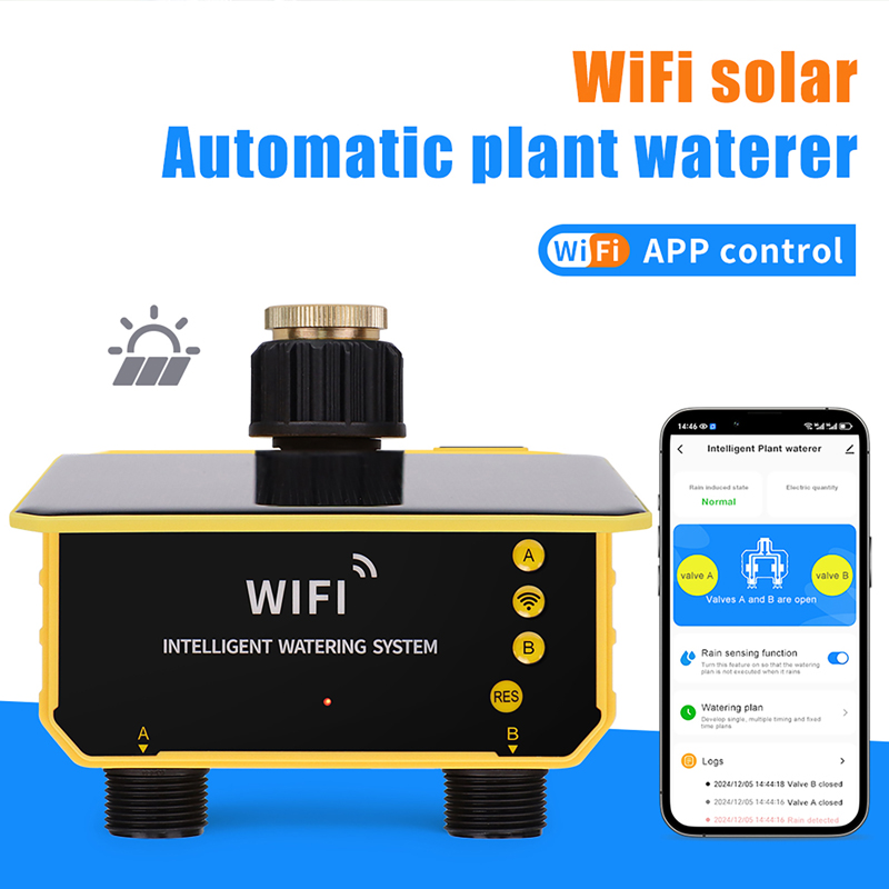 Smart Garden Tools - Temporizador de Irrigação Solar WiFi com