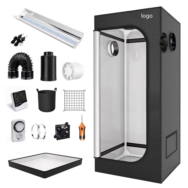 Grow Tent Complete Kit - Caixa de Cultivo em Lona de