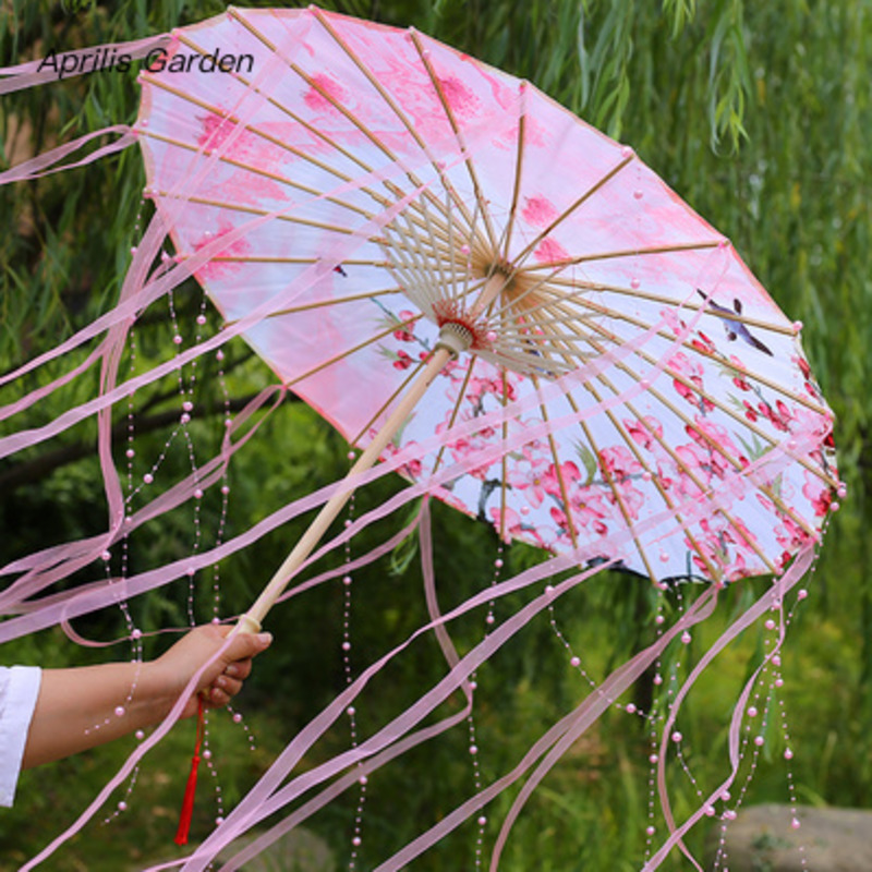 Smart Garden Umbrella - Pano de seda cosplay guarda-chuva feminino