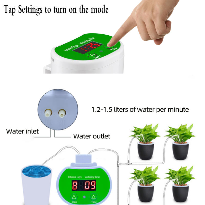 Um regador de flores automátic - Smart Garden Tools avaliação e preço