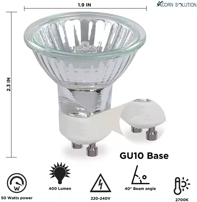 Base gu10 halógena 50w 220v/11 - Smart Garden Umbrella avaliação e preço