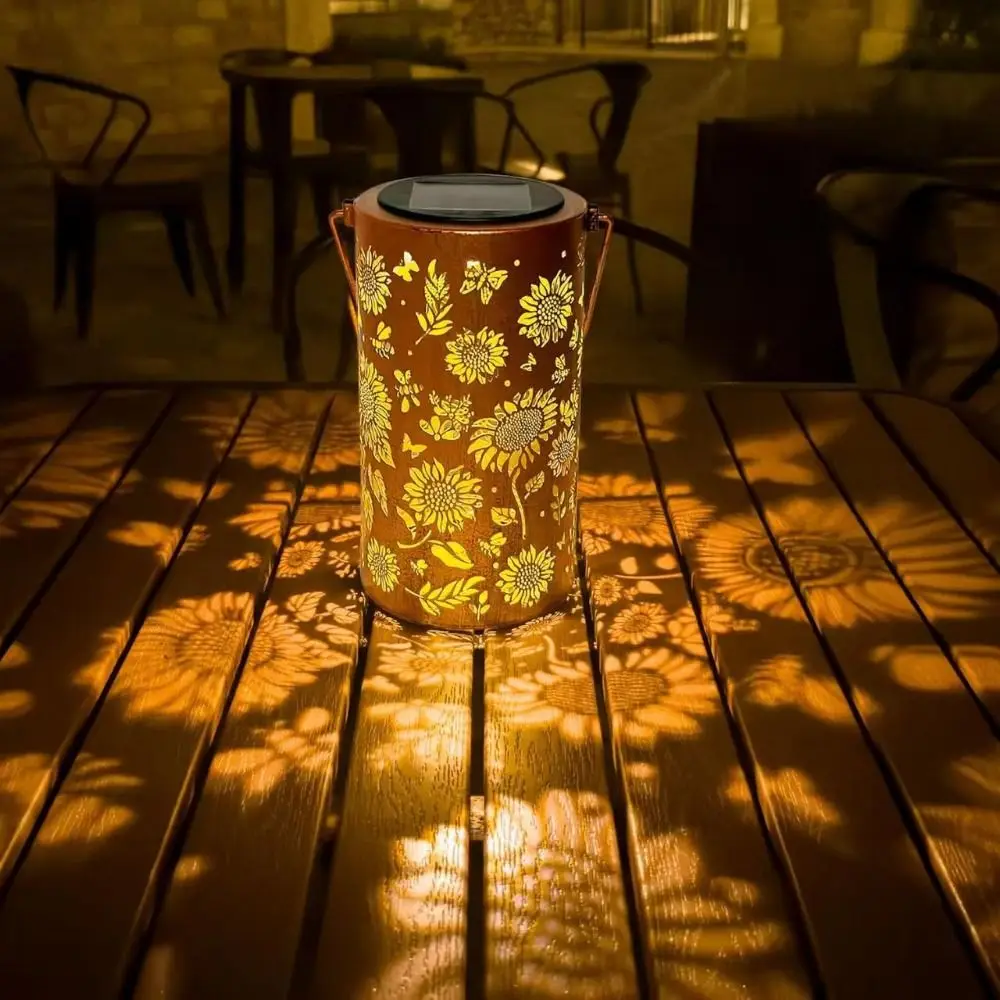 Luz de girassol e sombra, luz  - Smart Garden Solar avaliação e preço