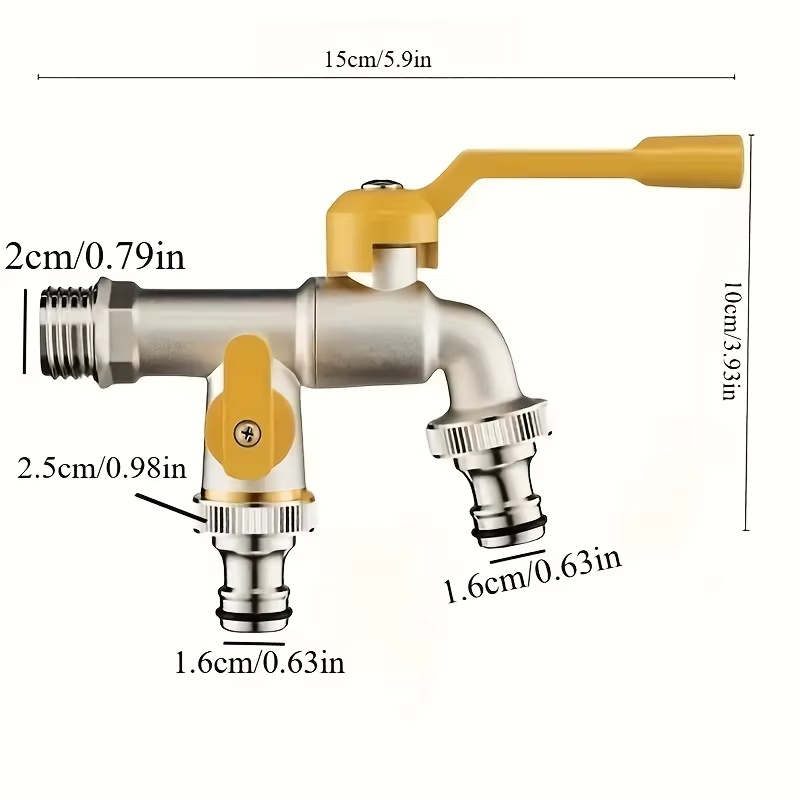 Torneira de jardim com saída d - Smart Garden Water avaliação e preço