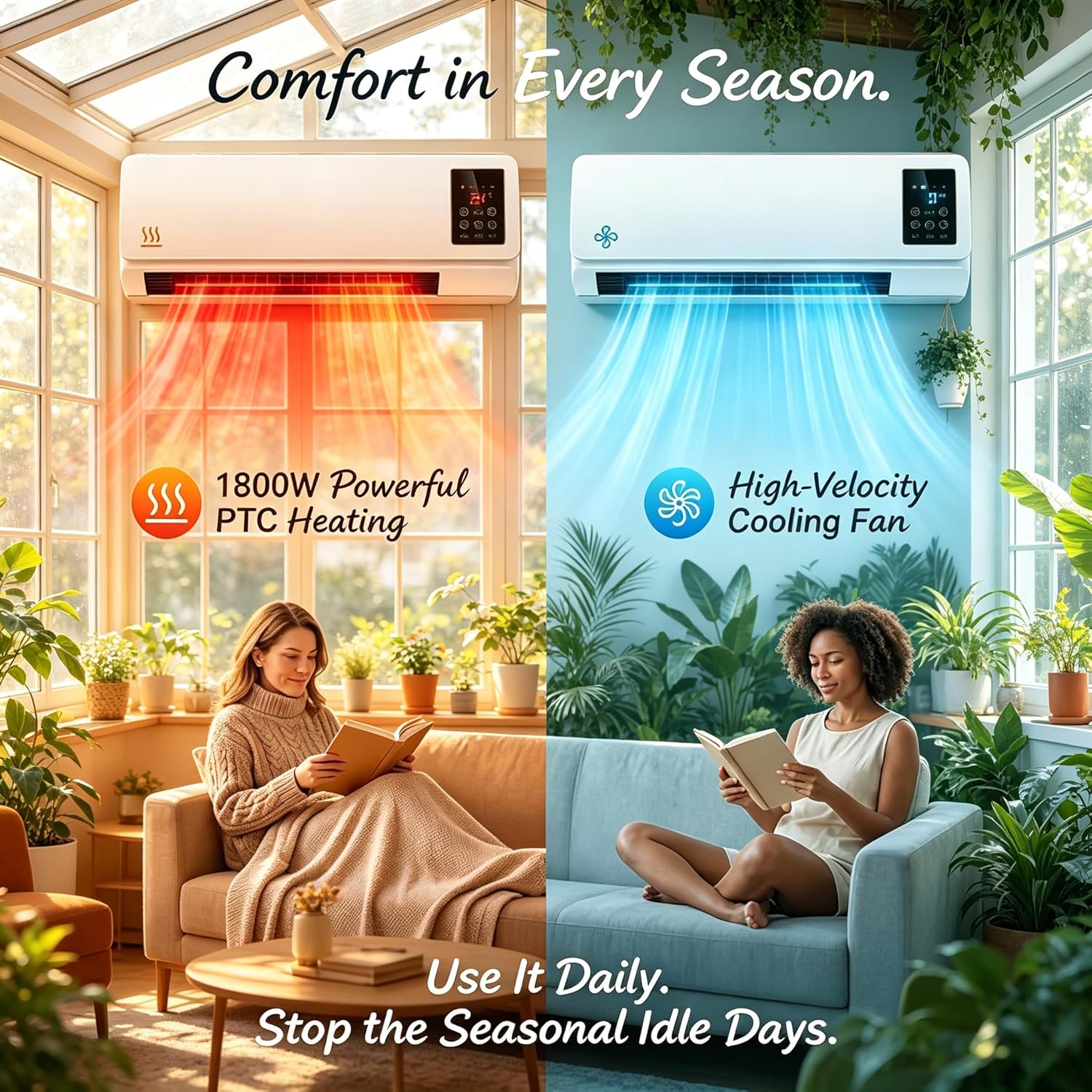 Ar Condicionado de Parede Sem  - Smart Garden Rooms avaliação e preço