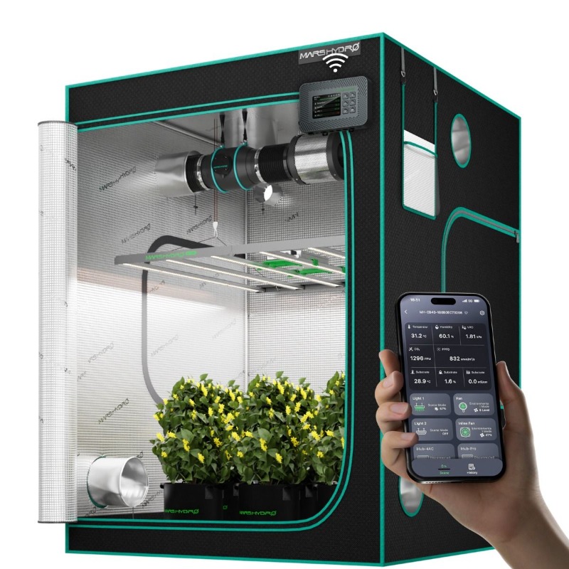 480w 4x4ft 120x120cm fc4800 ev - Grow Tent Complete Kit avaliação e preço