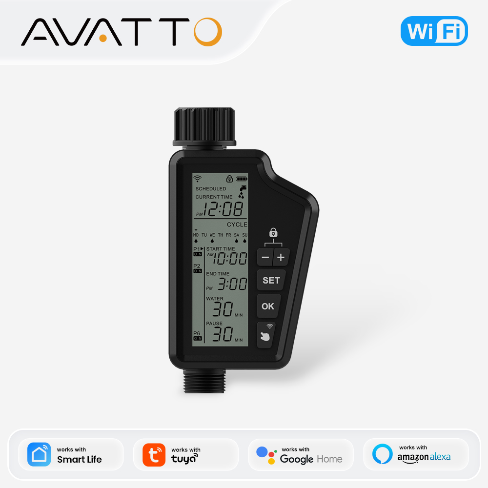 AVATTO Tuya WIFI Temporizador  - Smart Garden Products avaliação e preço