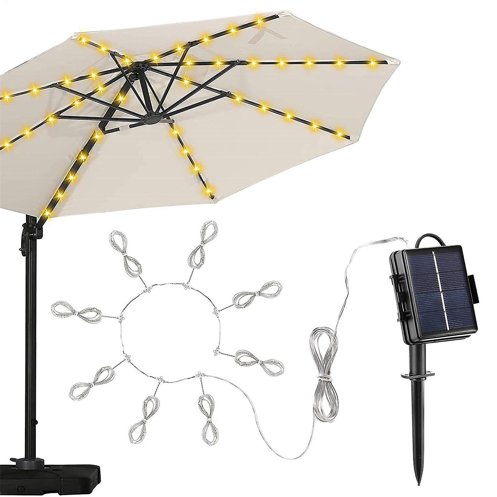 104 LED Luz de corda de guarda - Smart Garden Umbrella avaliação e preço