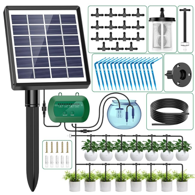 Kit de irrigação solar intelig - Smart Garden Water avaliação e preço