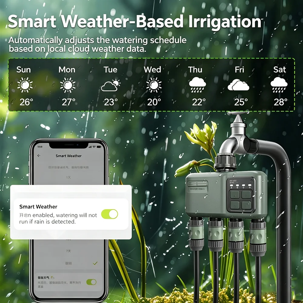 Temporizador de Irrigação Inte - Smart Garden Products avaliação e preço