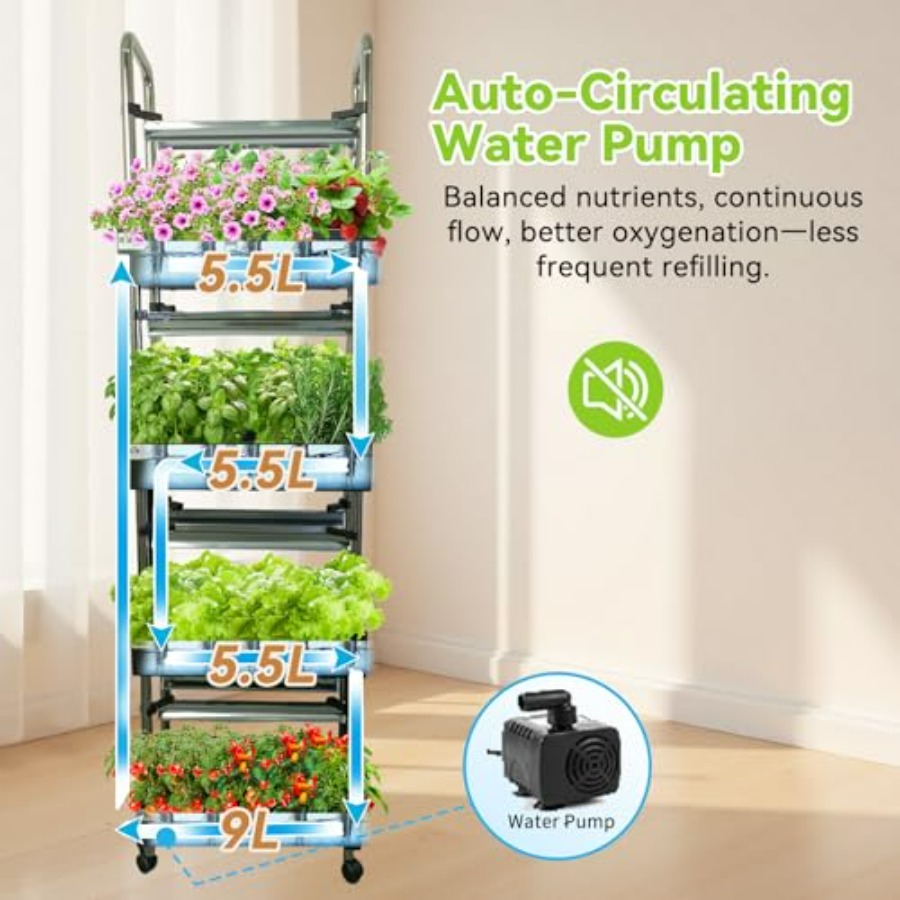 Sistema de cultivo hidropônico - Smart Garden Water avaliação e preço