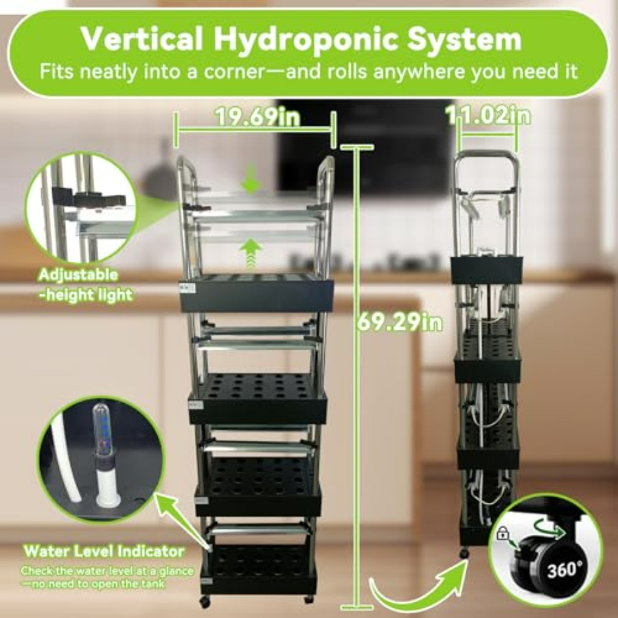 Sistema de cultivo hidropônico - Smart Garden Water avaliação e preço