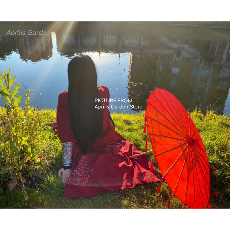 Pano de seda cosplay guarda-ch - Smart Garden Umbrella avaliação e preço