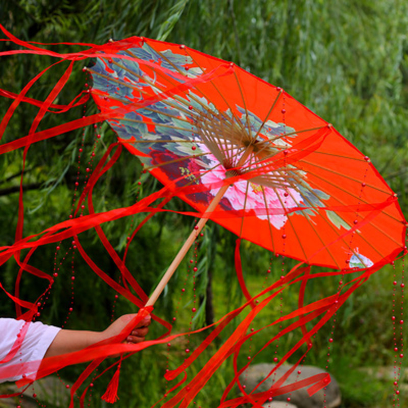 Pano de seda cosplay guarda-ch - Smart Garden Umbrella avaliação e preço