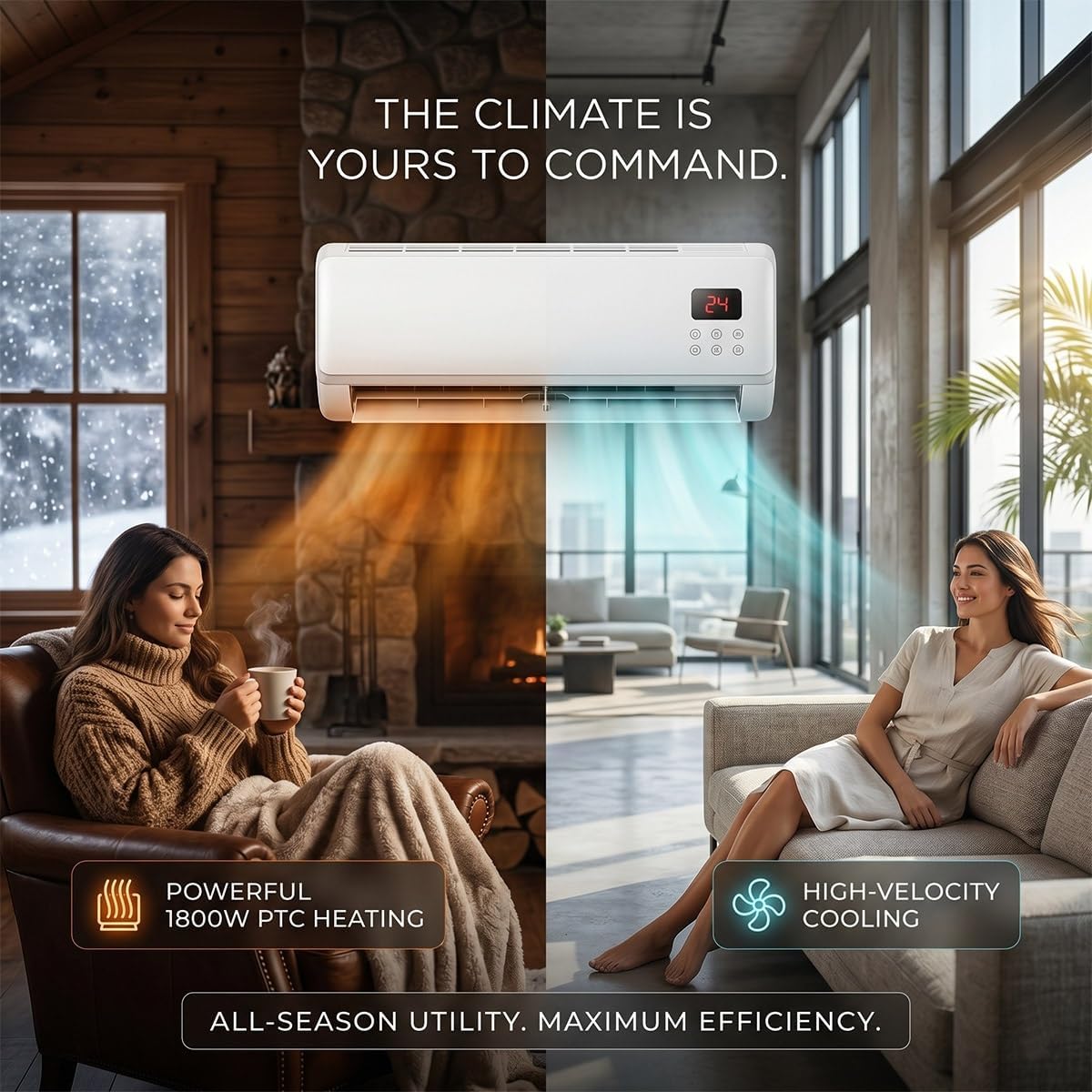 Ventilador e Aquecedor de Ar C - Smart Garden Rooms avaliação e preço